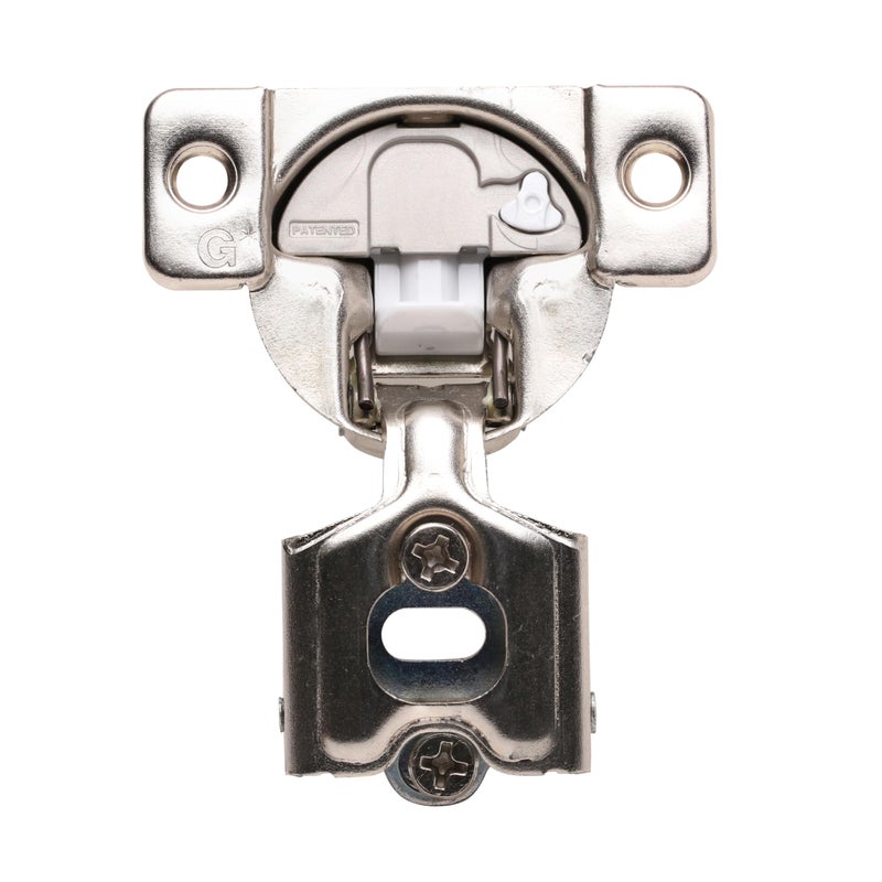 ROK 2 Pack Rok Hardware Grass TEC 864 108 Degree 1/2" Overlay Custom 3 Level Soft Close Screw On Compact Cabinet Hinge 04431A-15 3-Way Adjustment 45mm Screw Hole Pattern - Image 2